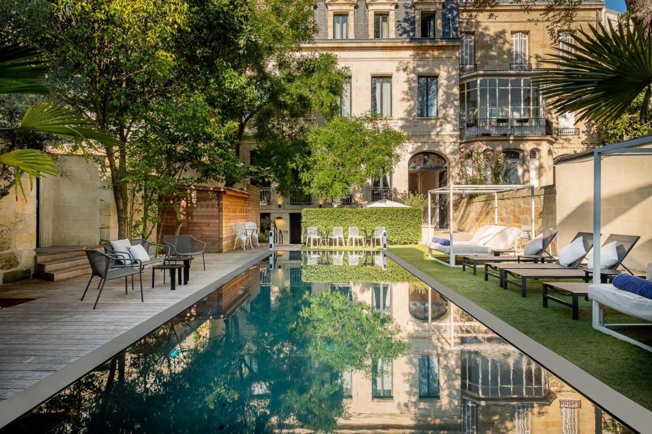 Le Palais Gallien Hotel & Spa Bordeaux Exterior photo The garden of the hotel