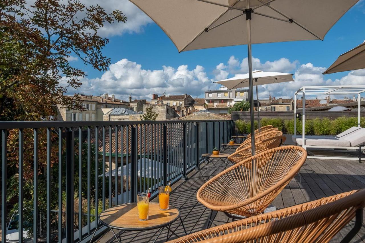 Le Palais Gallien Hotel & Spa Bordeaux Exterior photo Rooftop terrace